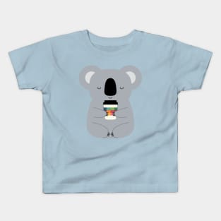 Koala Coffee Time Kids T-Shirt